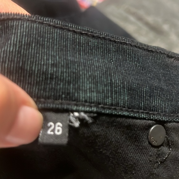 Hudson black mini wale corduroy 5 pocket pants - Picture 8 of 10